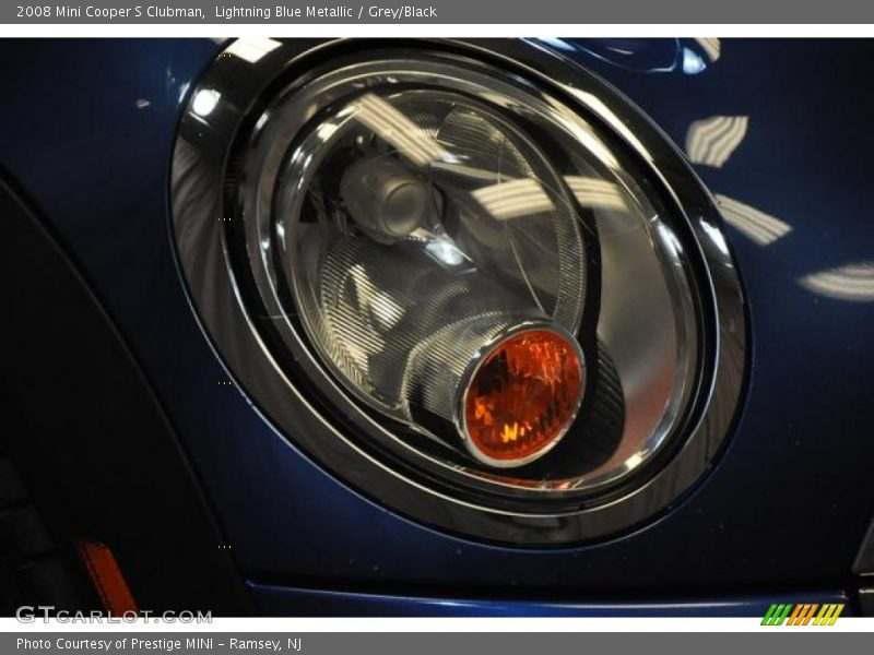 Lightning Blue Metallic / Grey/Black 2008 Mini Cooper S Clubman