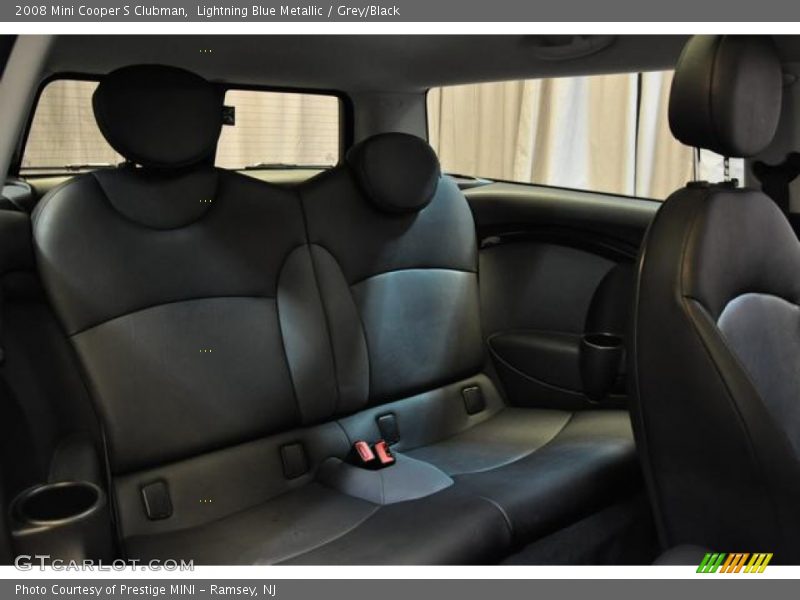 Lightning Blue Metallic / Grey/Black 2008 Mini Cooper S Clubman