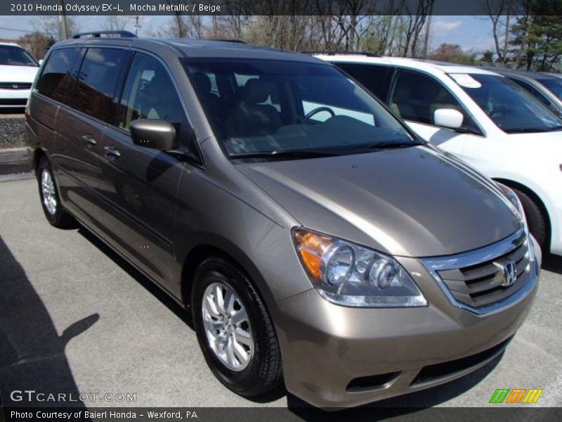 Mocha Metallic / Beige 2010 Honda Odyssey EX-L