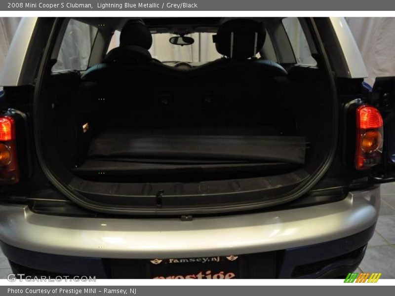 Lightning Blue Metallic / Grey/Black 2008 Mini Cooper S Clubman