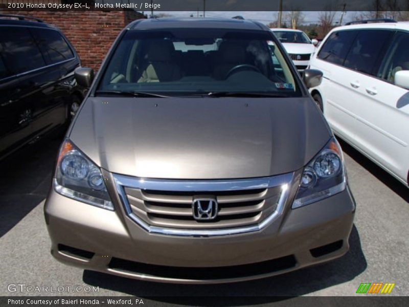 Mocha Metallic / Beige 2010 Honda Odyssey EX-L