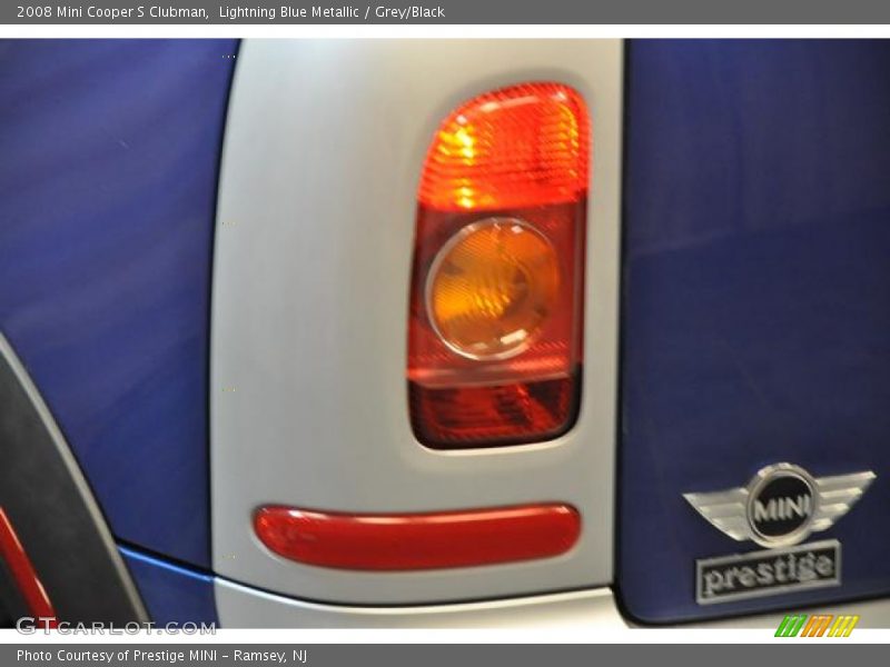 Lightning Blue Metallic / Grey/Black 2008 Mini Cooper S Clubman