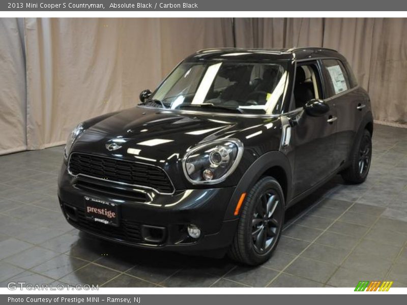 Absolute Black / Carbon Black 2013 Mini Cooper S Countryman
