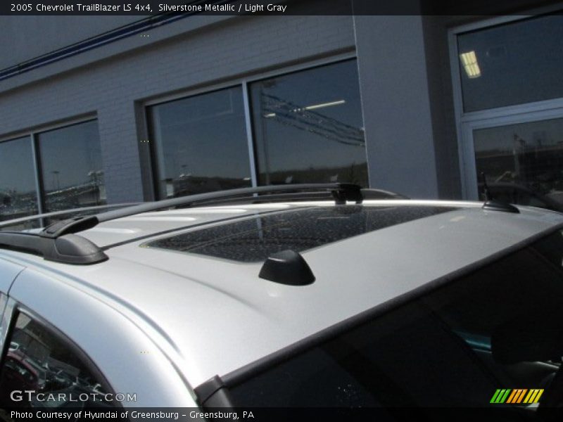 Silverstone Metallic / Light Gray 2005 Chevrolet TrailBlazer LS 4x4