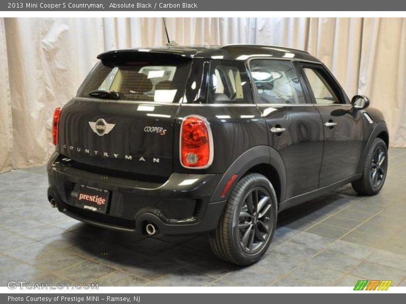 Absolute Black / Carbon Black 2013 Mini Cooper S Countryman