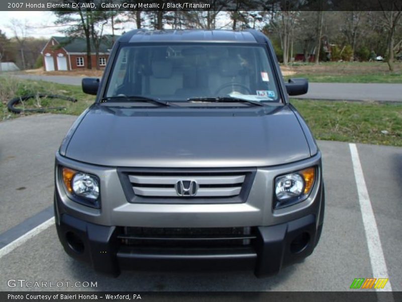 Galaxy Gray Metallic / Black/Titanium 2007 Honda Element EX AWD