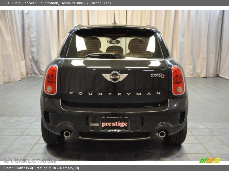 Absolute Black / Carbon Black 2013 Mini Cooper S Countryman