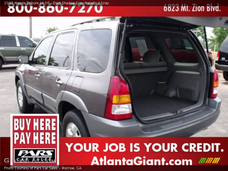 Dark Shadow Gray Metallic / Gray 2002 Mazda Tribute LX V6