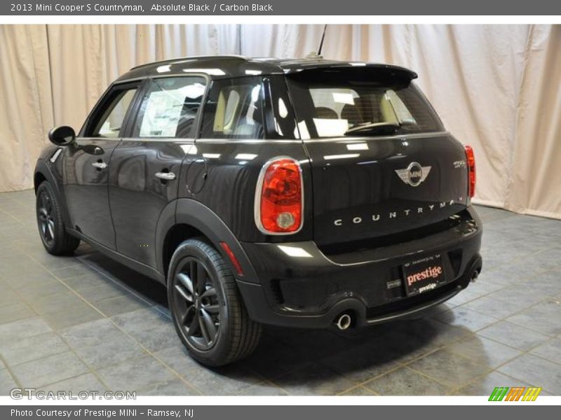 Absolute Black / Carbon Black 2013 Mini Cooper S Countryman