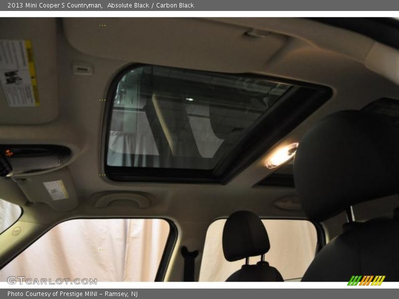 Absolute Black / Carbon Black 2013 Mini Cooper S Countryman