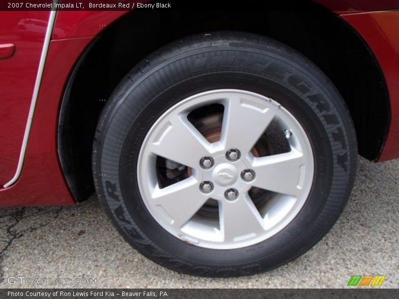 Bordeaux Red / Ebony Black 2007 Chevrolet Impala LT