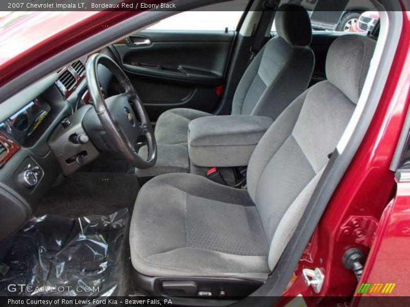 Bordeaux Red / Ebony Black 2007 Chevrolet Impala LT