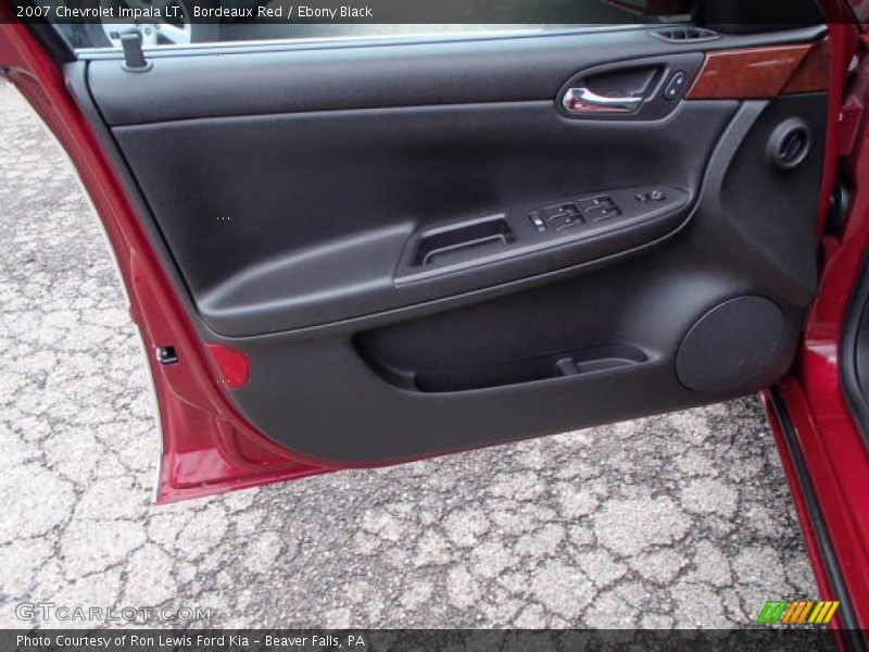 Bordeaux Red / Ebony Black 2007 Chevrolet Impala LT