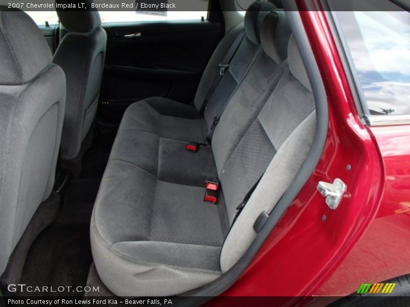Bordeaux Red / Ebony Black 2007 Chevrolet Impala LT
