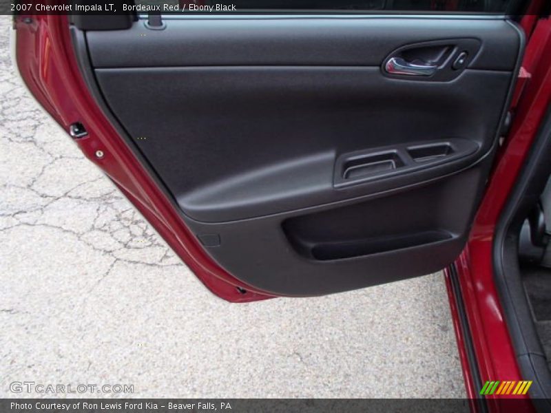 Bordeaux Red / Ebony Black 2007 Chevrolet Impala LT