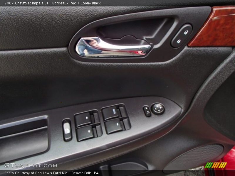 Bordeaux Red / Ebony Black 2007 Chevrolet Impala LT