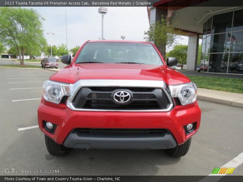 Barcelona Red Metallic / Graphite 2013 Toyota Tacoma V6 Prerunner Access Cab