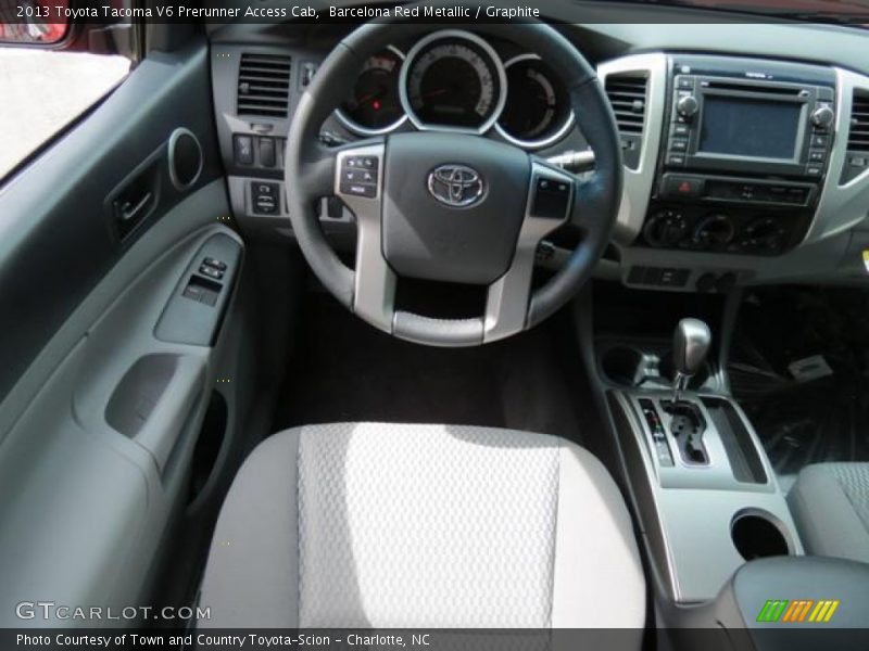Barcelona Red Metallic / Graphite 2013 Toyota Tacoma V6 Prerunner Access Cab