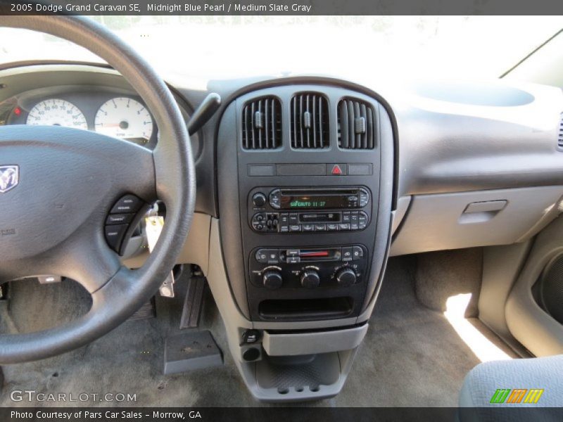 Controls of 2005 Grand Caravan SE
