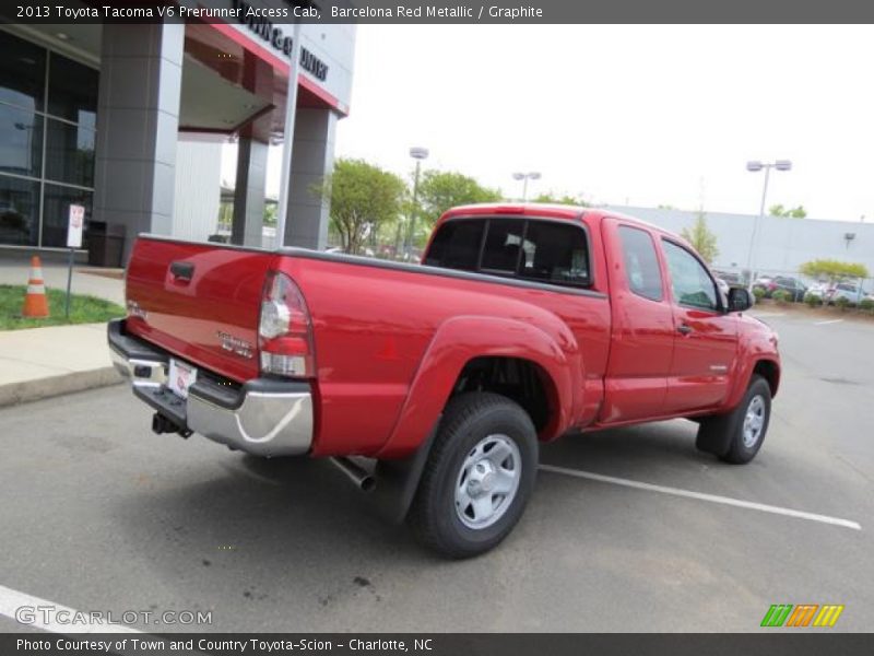 Barcelona Red Metallic / Graphite 2013 Toyota Tacoma V6 Prerunner Access Cab