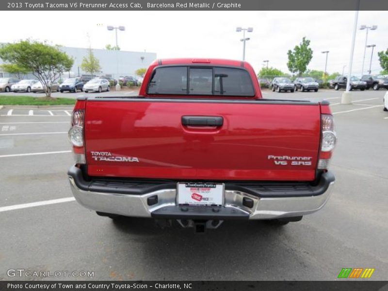Barcelona Red Metallic / Graphite 2013 Toyota Tacoma V6 Prerunner Access Cab