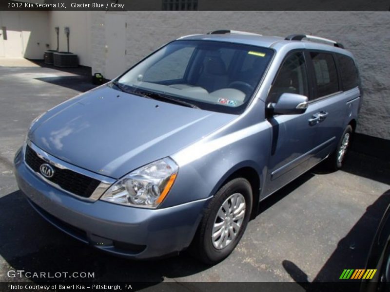 Glacier Blue / Gray 2012 Kia Sedona LX