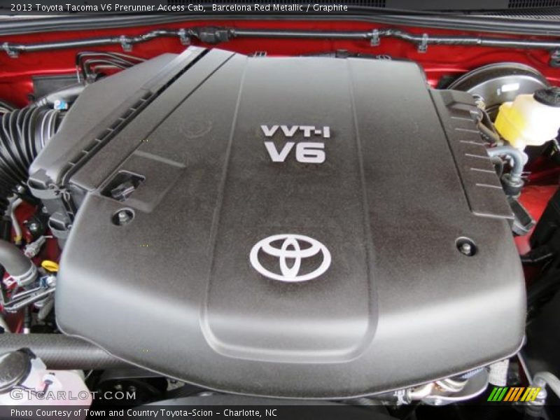 Barcelona Red Metallic / Graphite 2013 Toyota Tacoma V6 Prerunner Access Cab