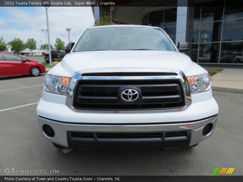 Super White / Graphite 2013 Toyota Tundra SR5 Double Cab