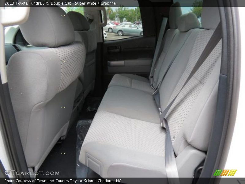 Rear Seat of 2013 Tundra SR5 Double Cab