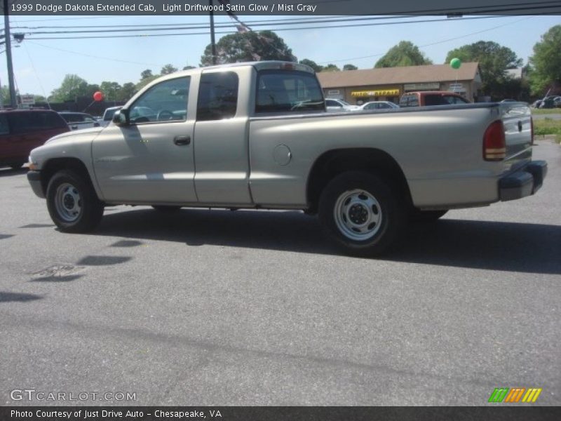 Light Driftwood Satin Glow / Mist Gray 1999 Dodge Dakota Extended Cab