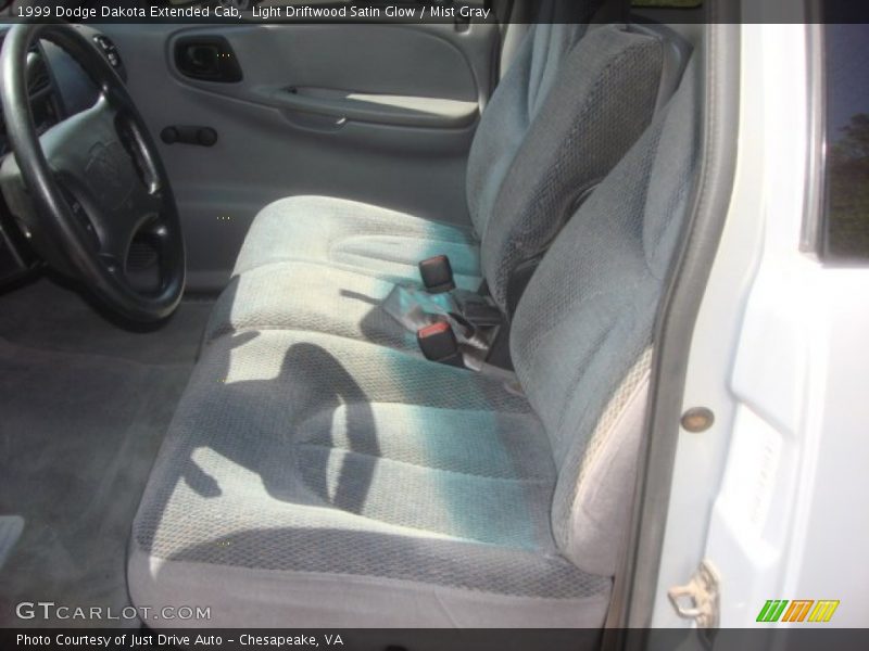 Light Driftwood Satin Glow / Mist Gray 1999 Dodge Dakota Extended Cab