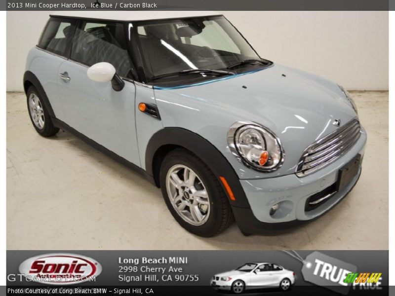 Ice Blue / Carbon Black 2013 Mini Cooper Hardtop
