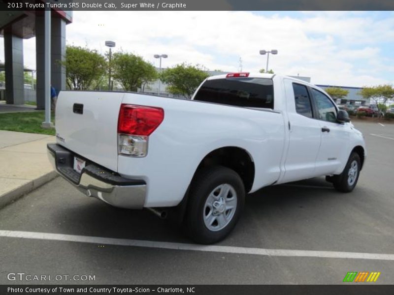 Super White / Graphite 2013 Toyota Tundra SR5 Double Cab