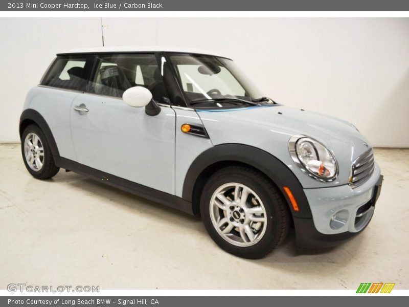 Ice Blue / Carbon Black 2013 Mini Cooper Hardtop