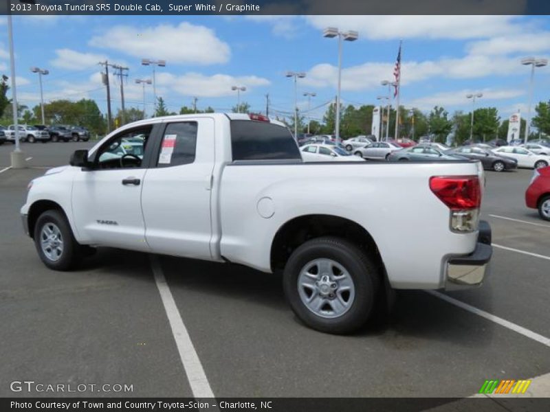 Super White / Graphite 2013 Toyota Tundra SR5 Double Cab