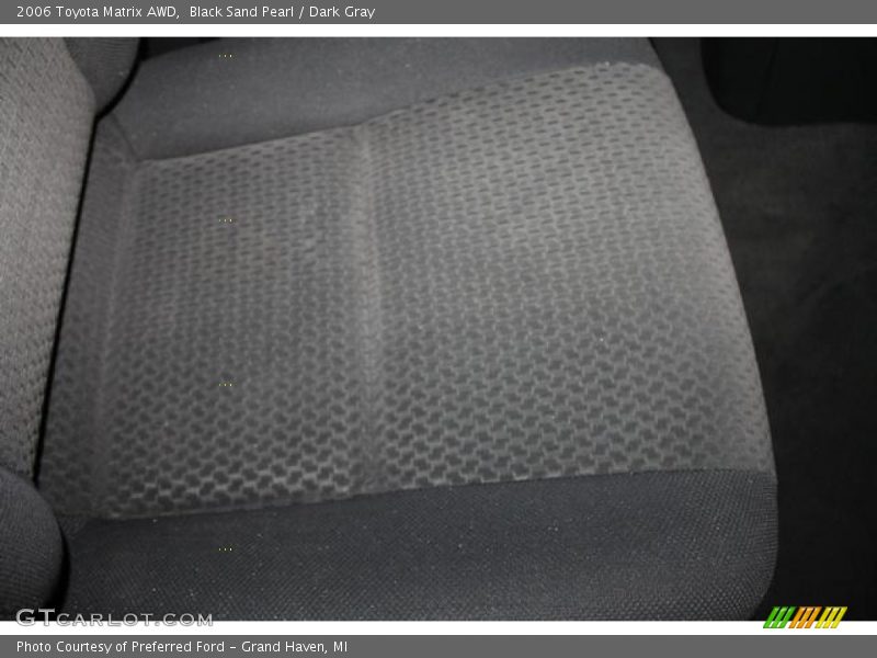 Black Sand Pearl / Dark Gray 2006 Toyota Matrix AWD