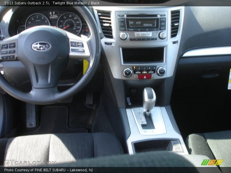 Twilight Blue Metallic / Black 2013 Subaru Outback 2.5i