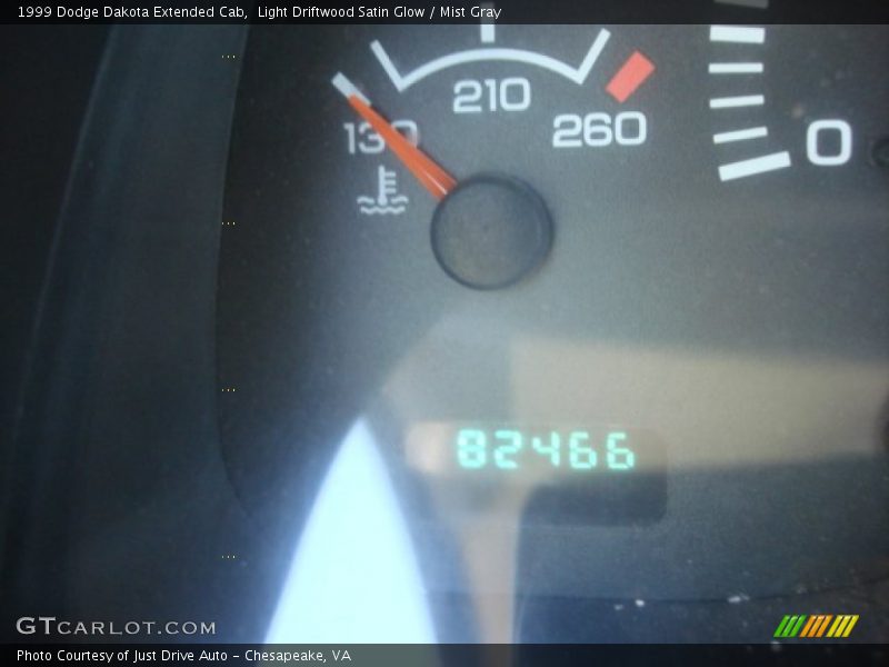 Light Driftwood Satin Glow / Mist Gray 1999 Dodge Dakota Extended Cab