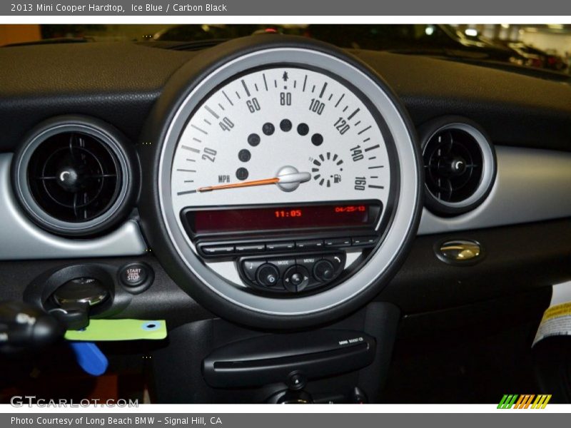 Ice Blue / Carbon Black 2013 Mini Cooper Hardtop