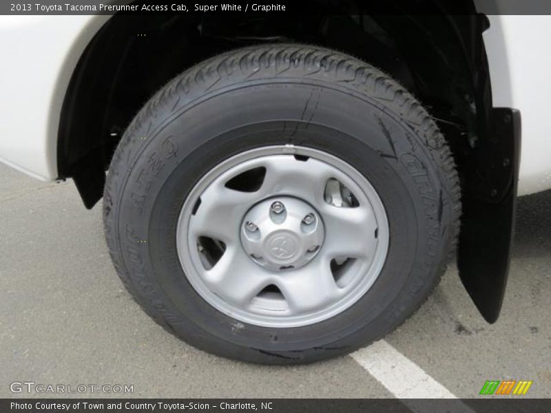Super White / Graphite 2013 Toyota Tacoma Prerunner Access Cab