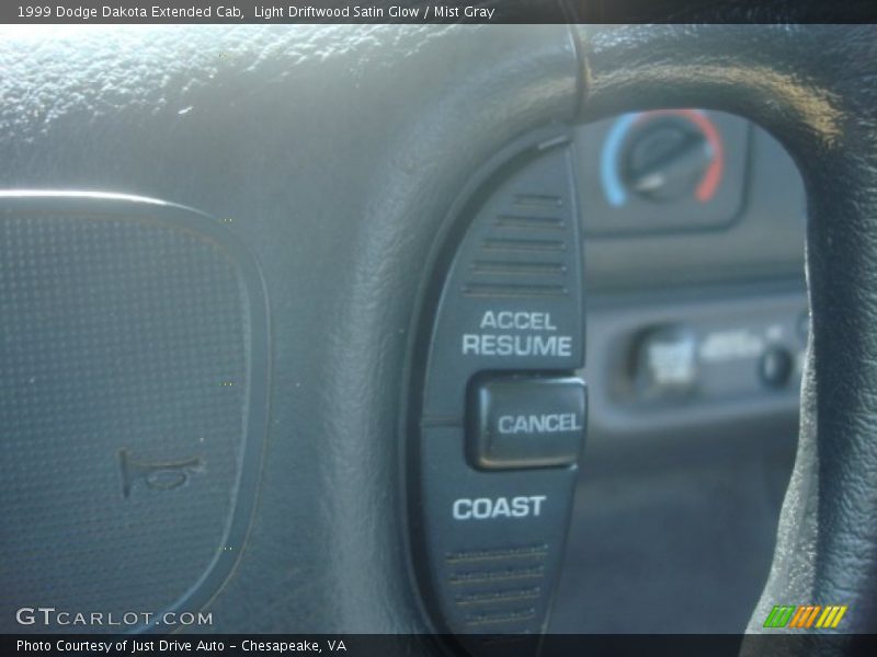 Light Driftwood Satin Glow / Mist Gray 1999 Dodge Dakota Extended Cab