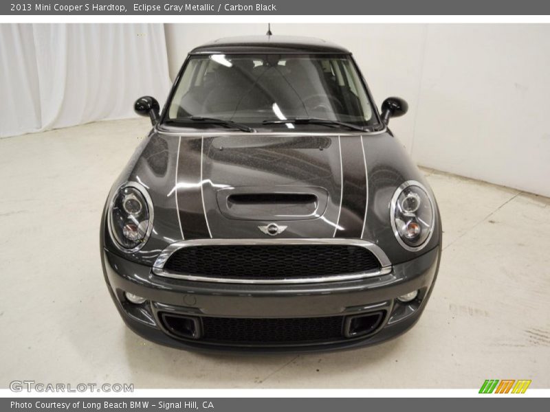 Eclipse Gray Metallic / Carbon Black 2013 Mini Cooper S Hardtop