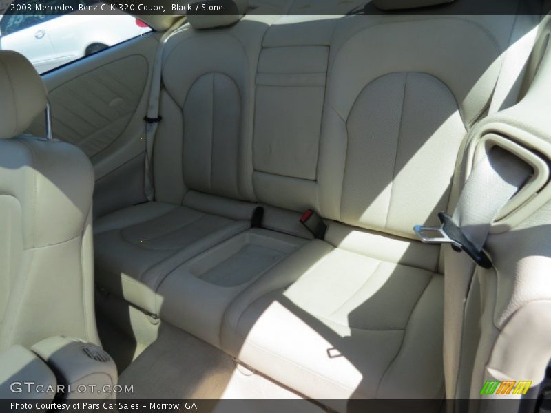 Black / Stone 2003 Mercedes-Benz CLK 320 Coupe
