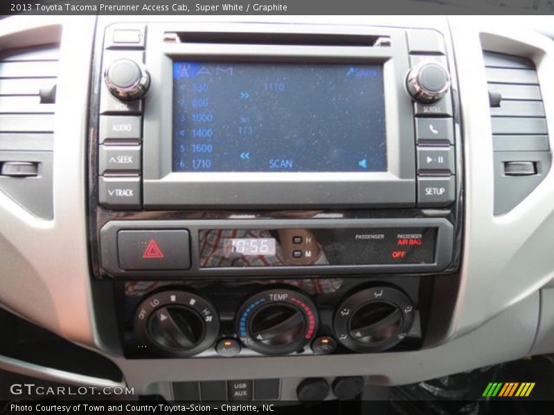 Super White / Graphite 2013 Toyota Tacoma Prerunner Access Cab