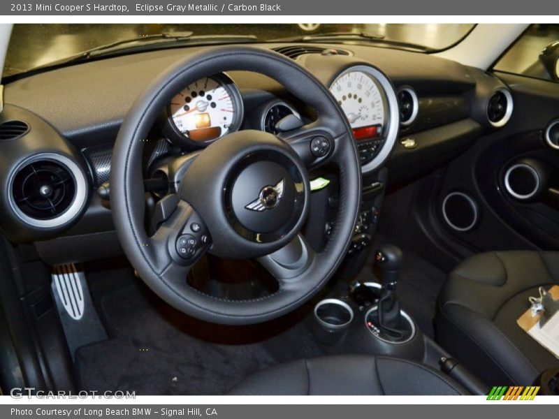 Eclipse Gray Metallic / Carbon Black 2013 Mini Cooper S Hardtop