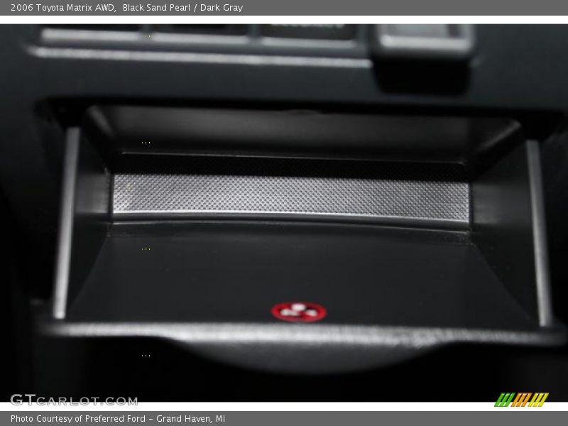 Black Sand Pearl / Dark Gray 2006 Toyota Matrix AWD