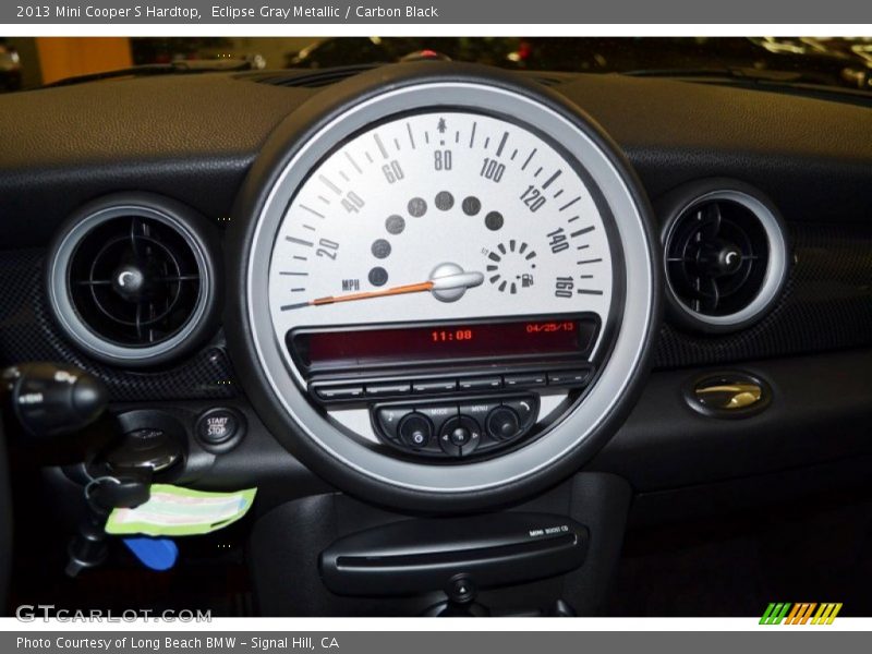 Eclipse Gray Metallic / Carbon Black 2013 Mini Cooper S Hardtop