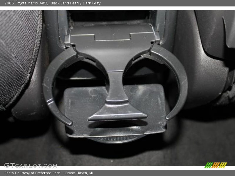 Black Sand Pearl / Dark Gray 2006 Toyota Matrix AWD