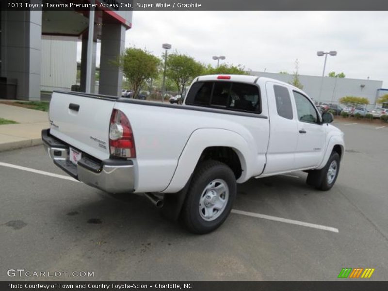 Super White / Graphite 2013 Toyota Tacoma Prerunner Access Cab