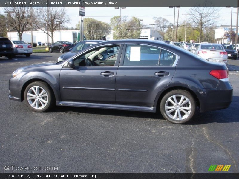 Graphite Gray Metallic / Black 2013 Subaru Legacy 2.5i Limited